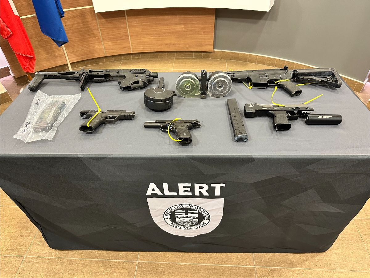 Two men from St. Albert are facing a collective 46 charges following an investigation completed by ALERT in Aug.