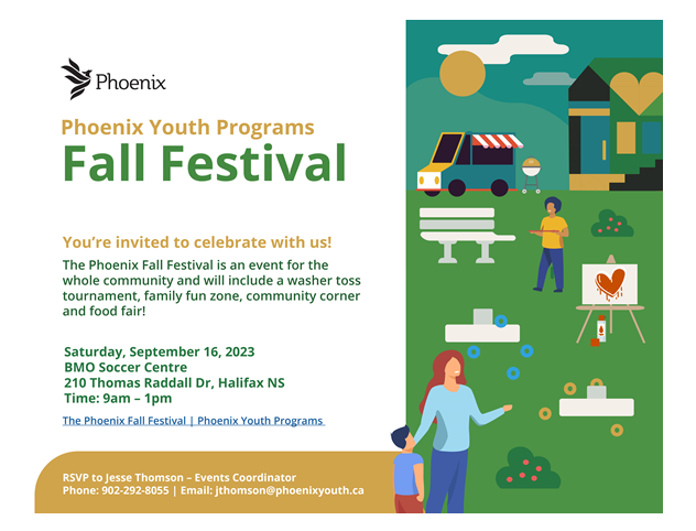 Ad for Phoenix Youth Fall Festival