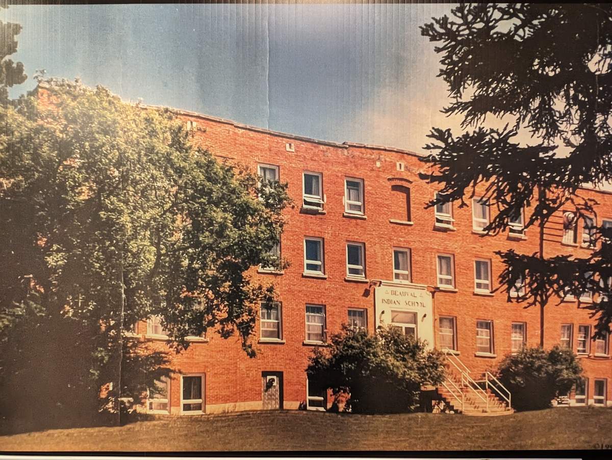 The former Beauval Indian Residential School.