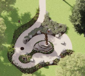 Design unveiled for monument on Legislative grounds commemorating Indigenous land rights - image