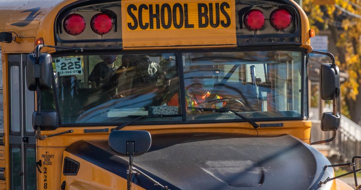 2 inquired after pickup truck collides with school bus in Beaverlodge