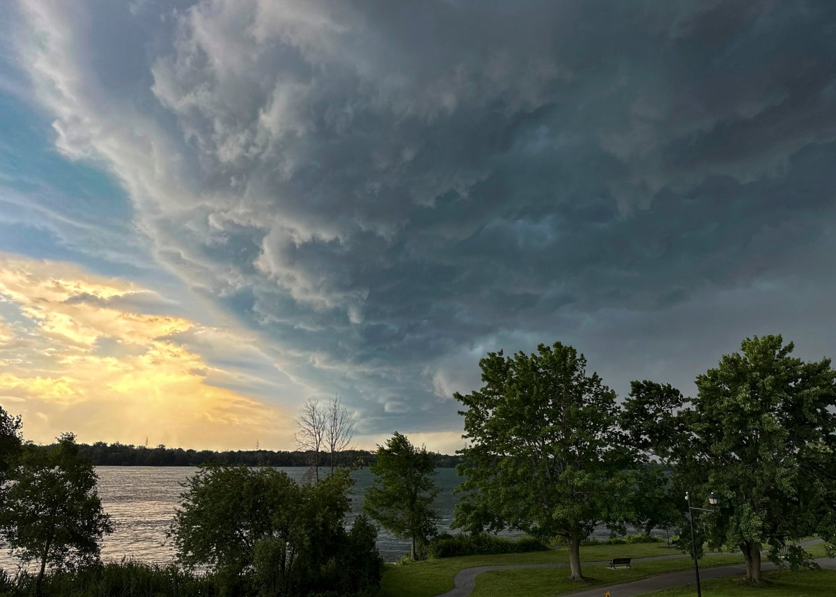 Environment Canada has issued a tornado watch for much of eastern Ontario. 