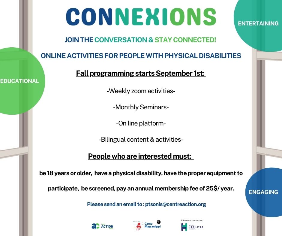 Connexions-online activities for people with physical disabilities - image