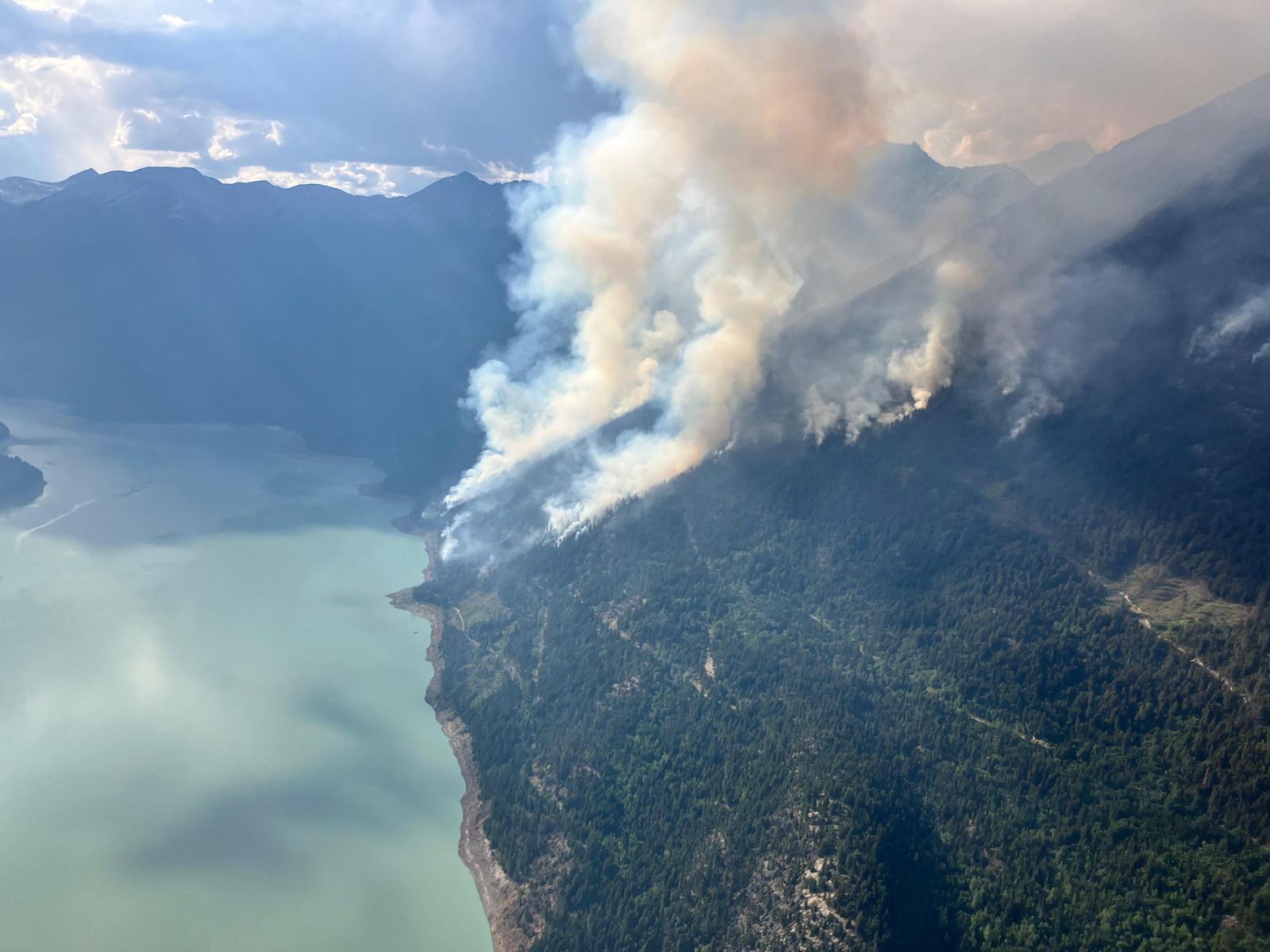 Wildfire Forces ‘critical’ Evacuation Of Homes Near Gold Bridge, B.C ...