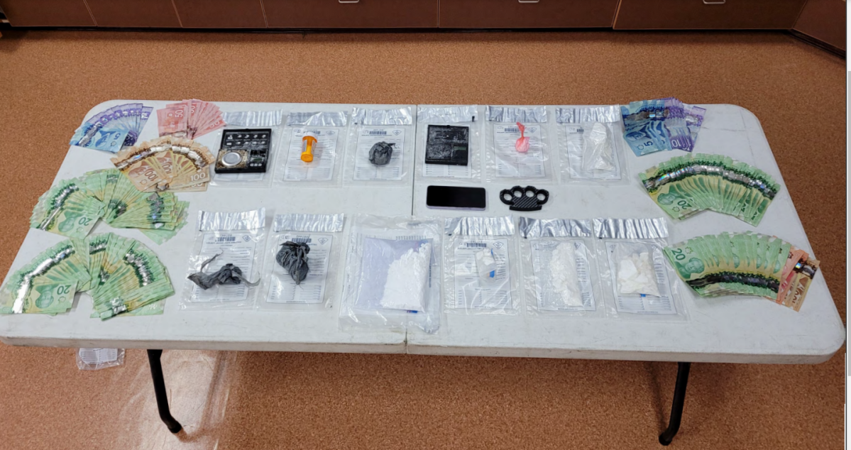 OPP say they seized a large amount of cocaine and cash in a Napanee home last week. 