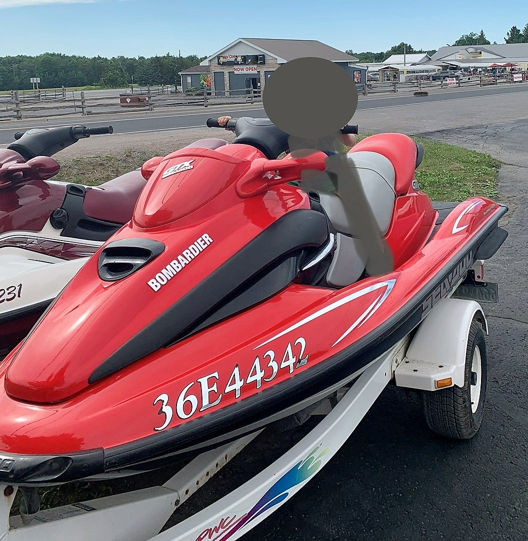 Peterborough County OPP say this Sea-Doo was stolen from a home in Selwyn Township in late July.