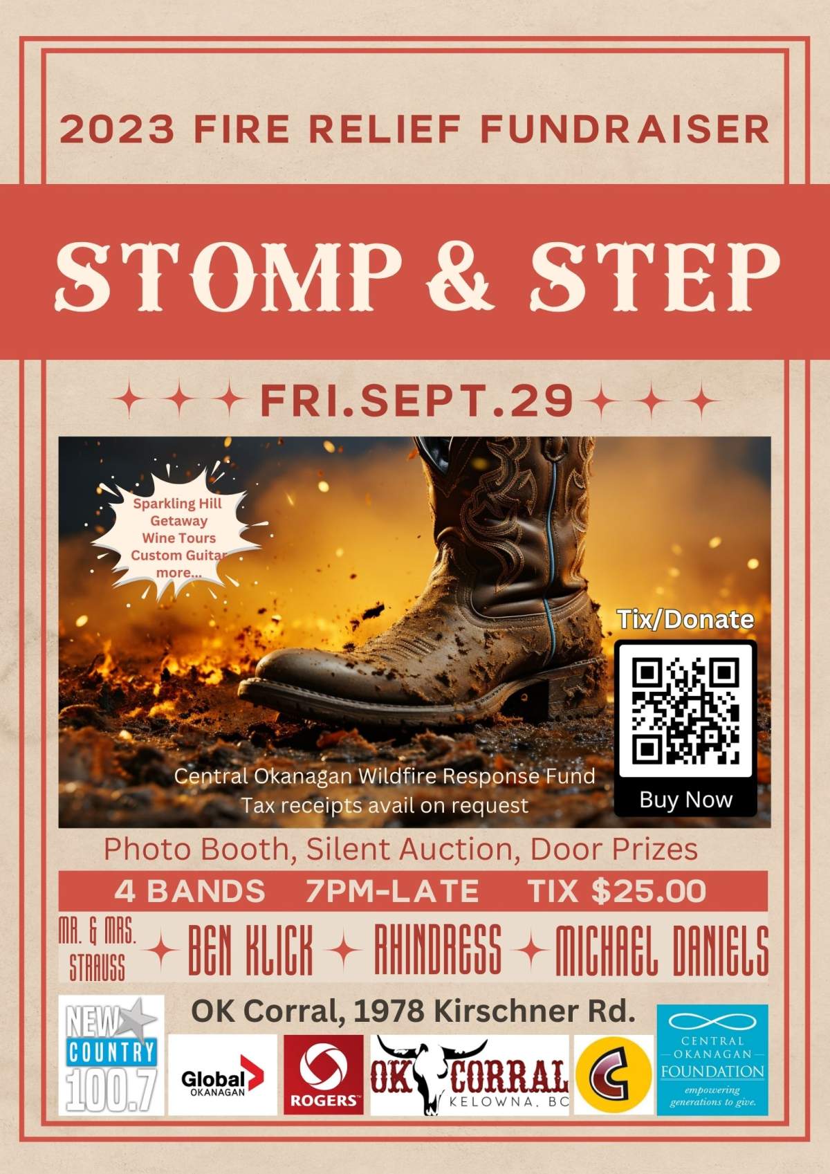 Stomp & Step Wildfire Relief Fundraiser - image