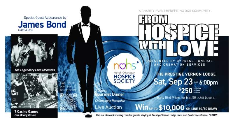 North Okanagan Hospice Society “From Hospice with Love Gala” - image