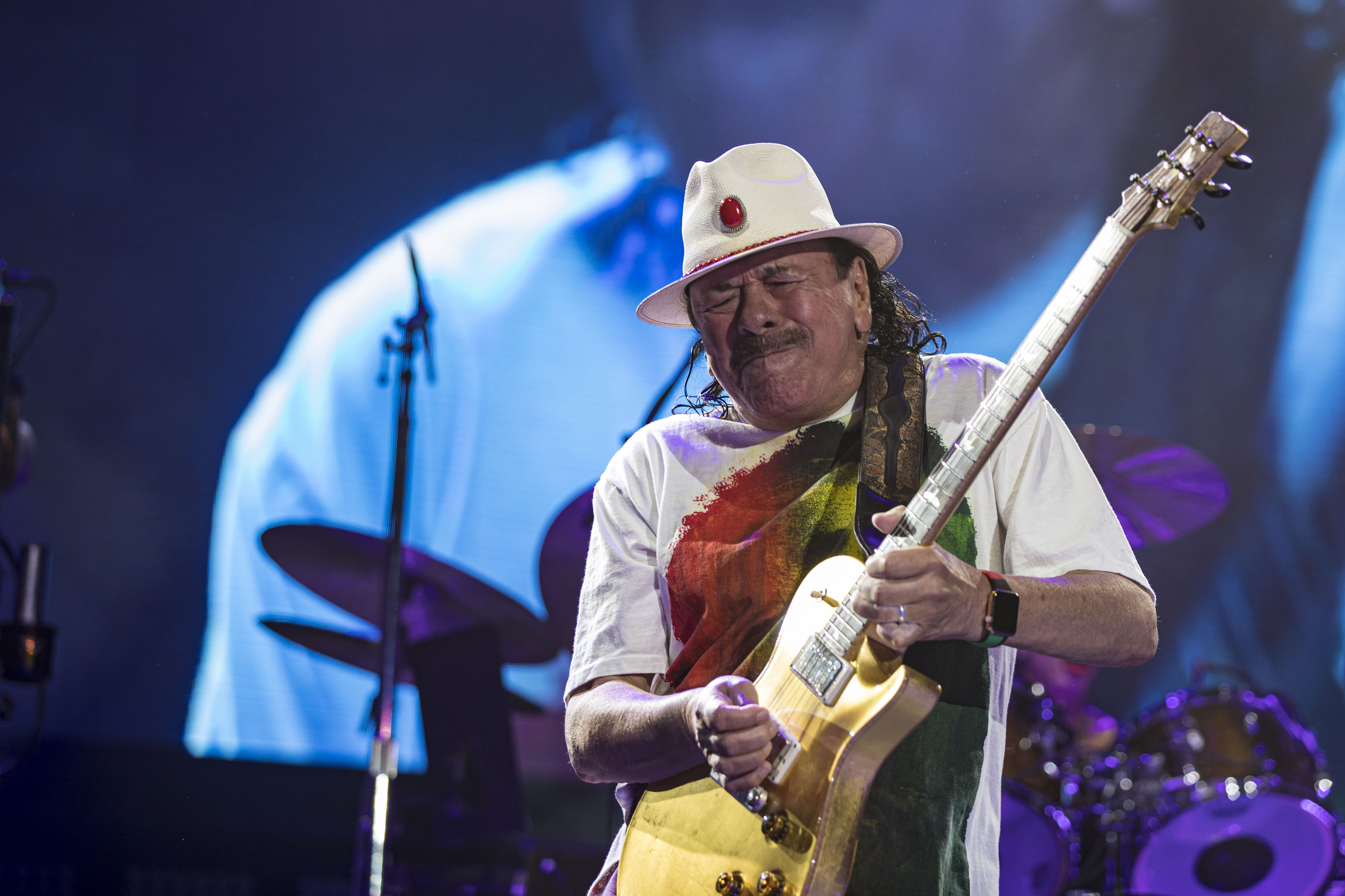 Carlos Santana apologizes for anti-trans comments: 'A woman is a