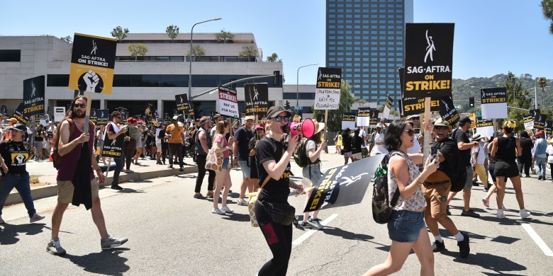 100 days in, striking Hollywood writers are frustrated as talks languish