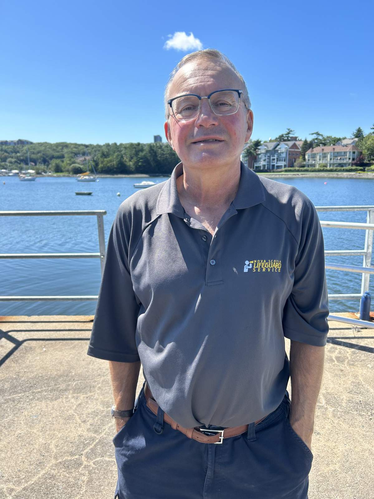Paul D’Eon, the director of the Nova Scotia Lifeguard Service, says there was a possible shark sighting at Rainbow Haven beach on Sunday.