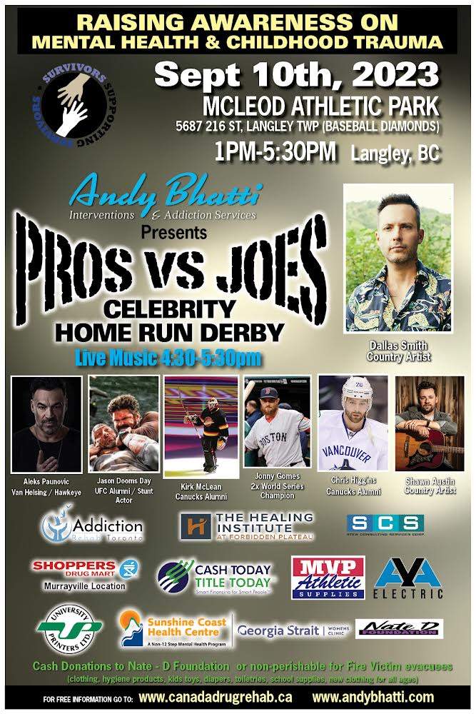 Pro’s vs Joe’s Celebrity HomeRun Derby Featuring Dallas Smith Concert - image