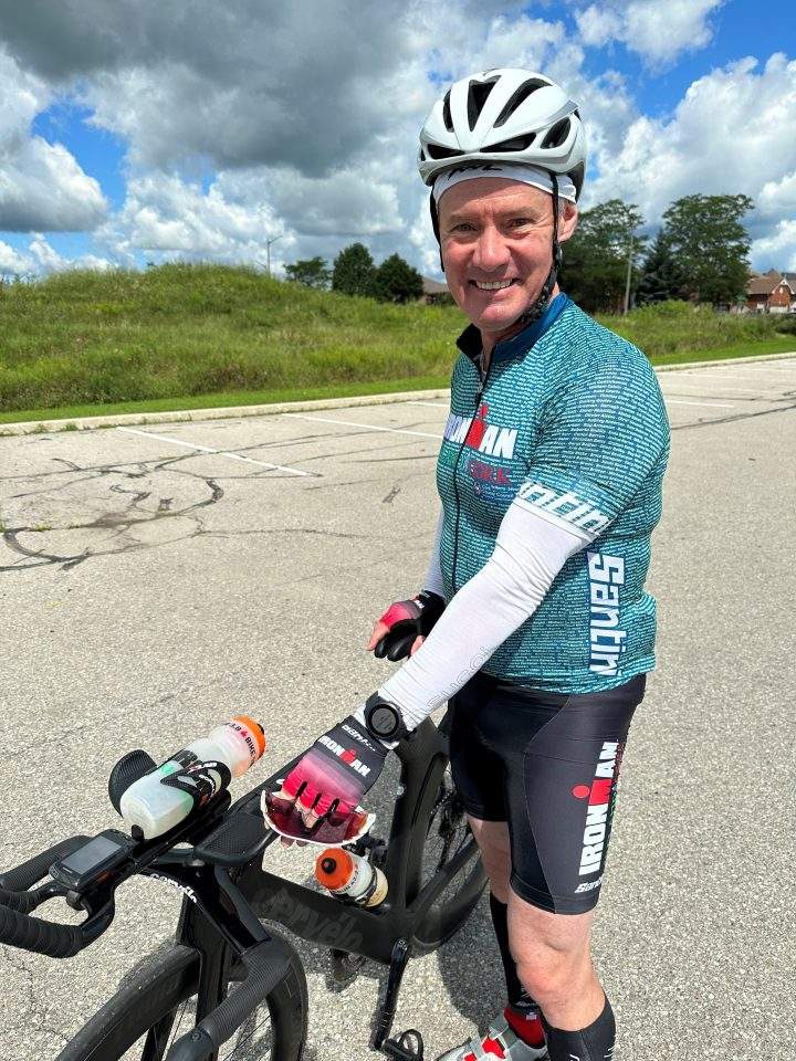 Ivan Chittenden, 64 died during the swim leg of an Ironman race in Ireland over the weekend.