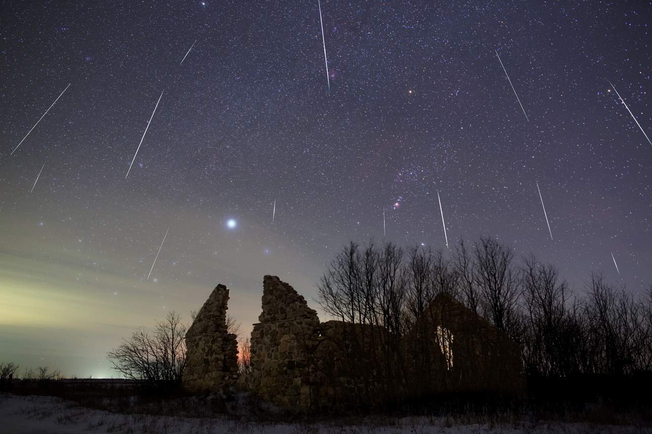 Perseid meteor shower and partial solar eclipse to light up skies next week