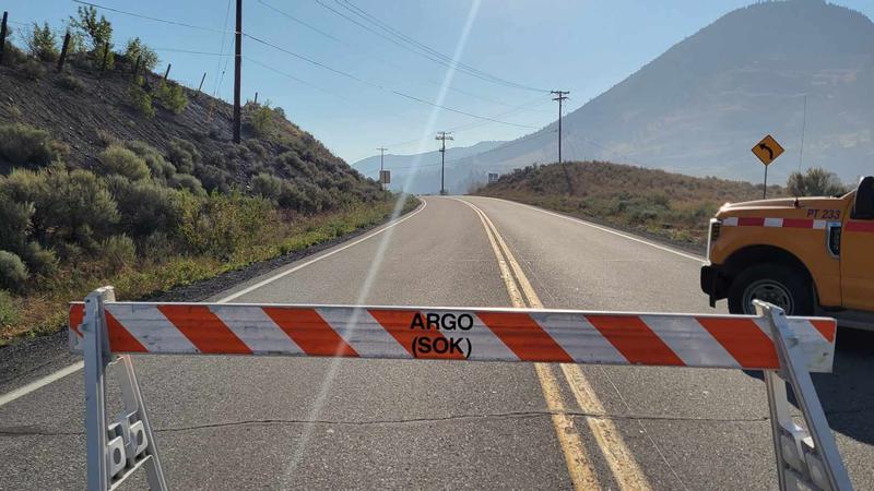 Paul Lake Road north of Kamloops is closed as police investigate a suspicious death.