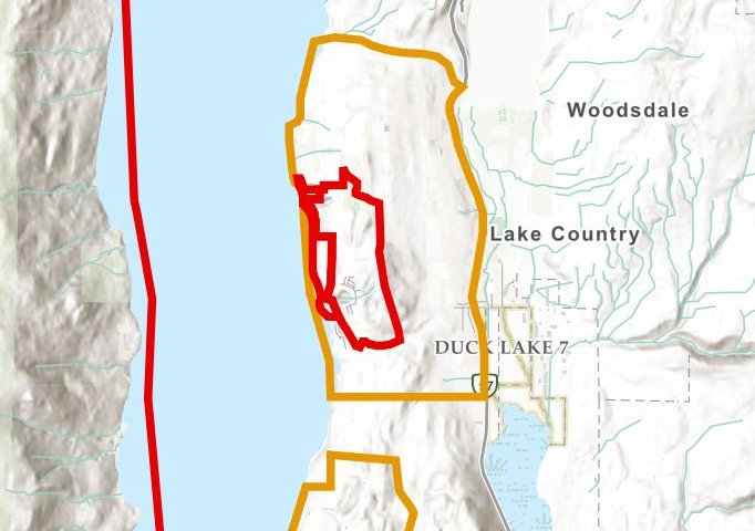 B.C. wildfires: Evacuation orders issued for parts of Lake Country