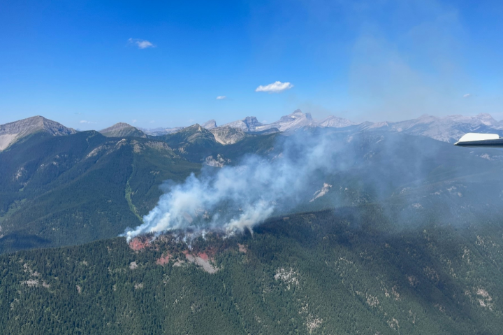 Lladner Creek wildfire near Sparwood, B.C. grows to 820 hectares