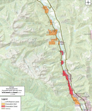 Highway 1 closed, Lytton First Nation issues evacuation order, alert ...