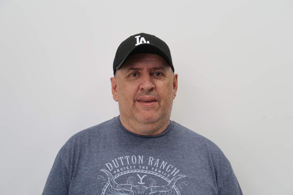 Manitoba lottery winner Roy Robinson.