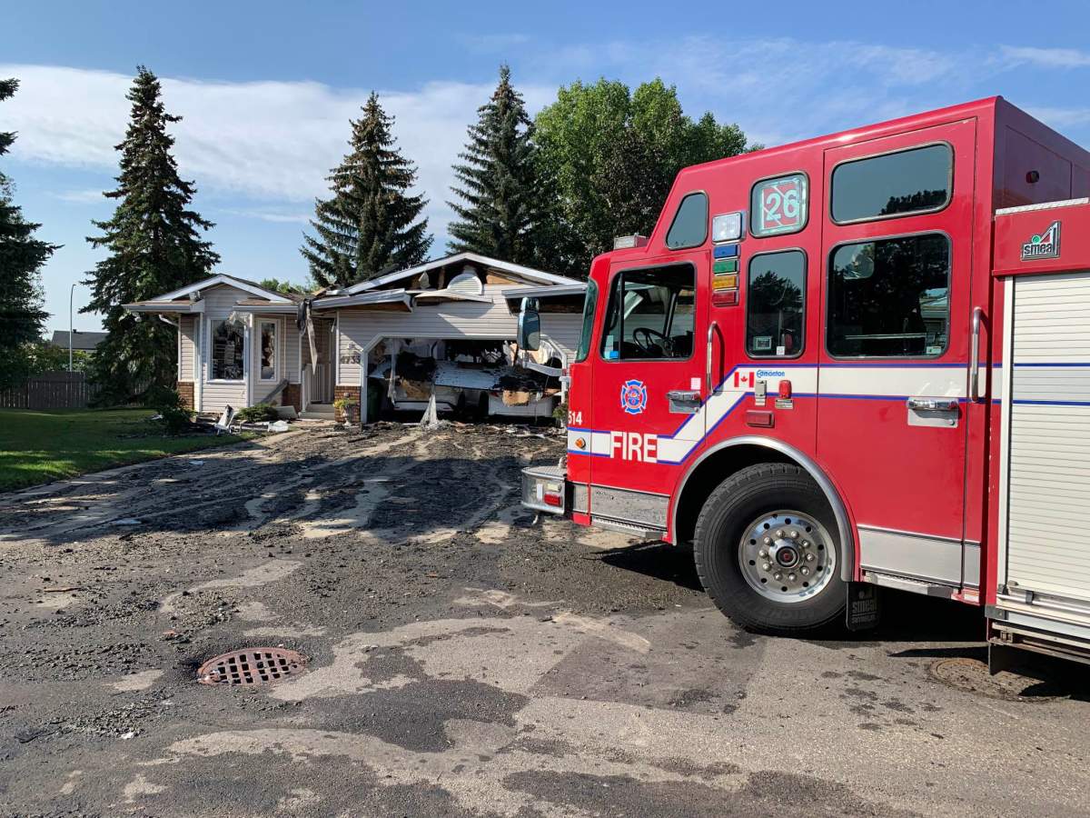 A home in Mill Woods was significantly damaged in an early morning fire.