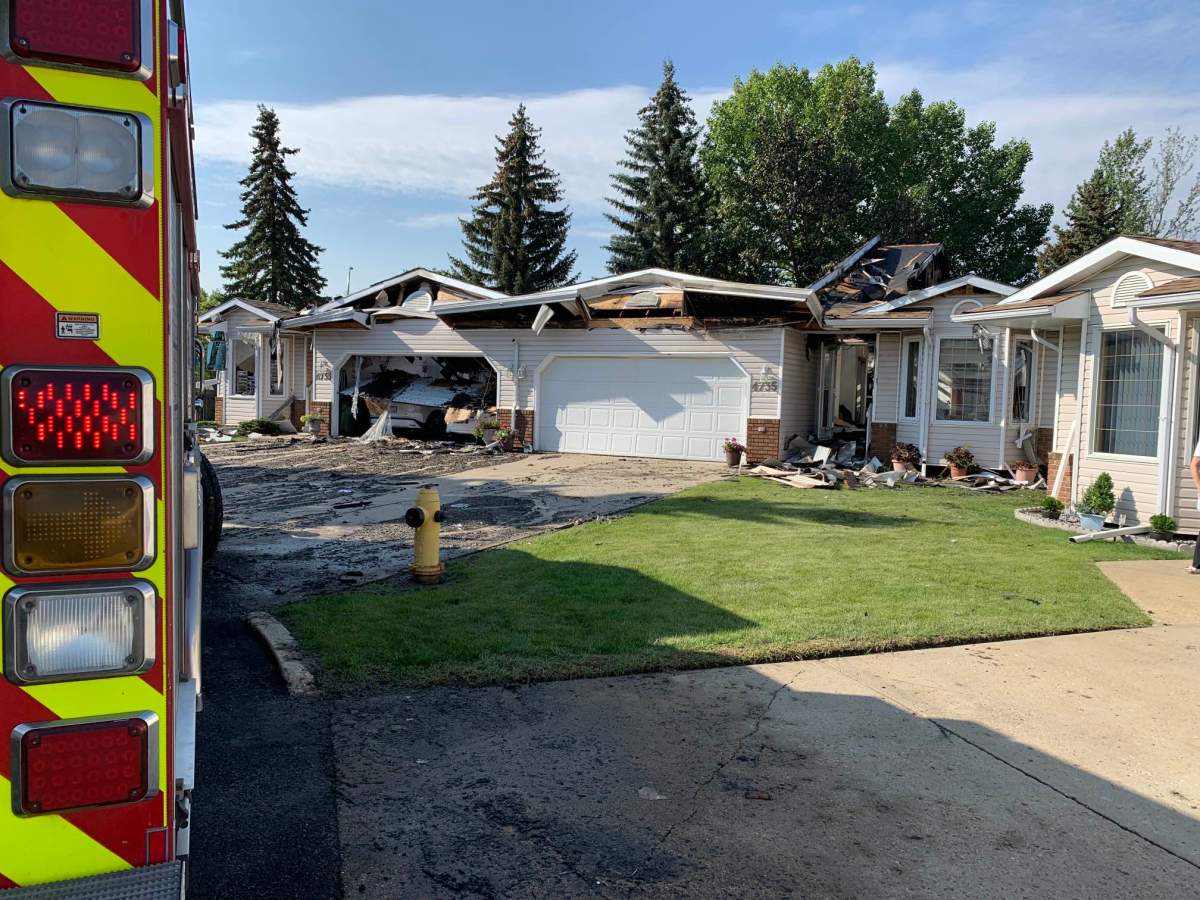 A home in Mill Woods was significantly damaged in an early morning fire.