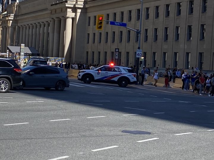 Emergency services were called to Toronto’s Union Station on Aug. 28, 2023, for reports of a suspicious package.