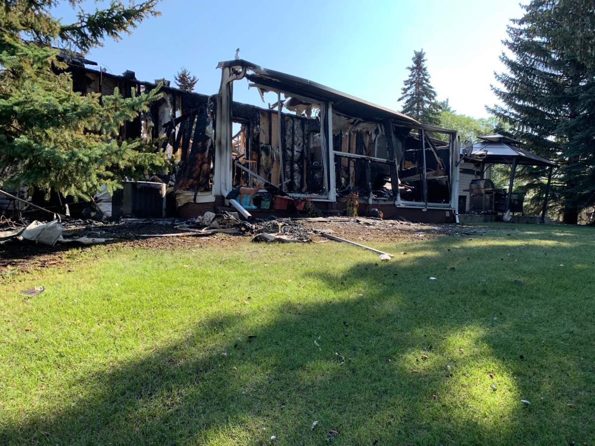 A home in Mill Woods was significantly damaged in an early morning fire.