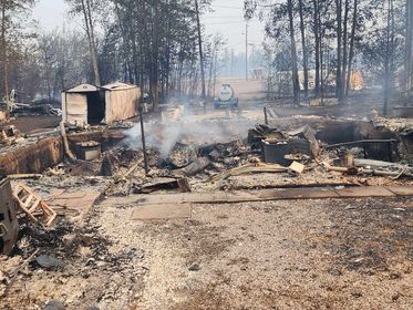 Firefighters hoping for rain for ‘reprieve’ in battling wildfires in Alberta N.W.T.