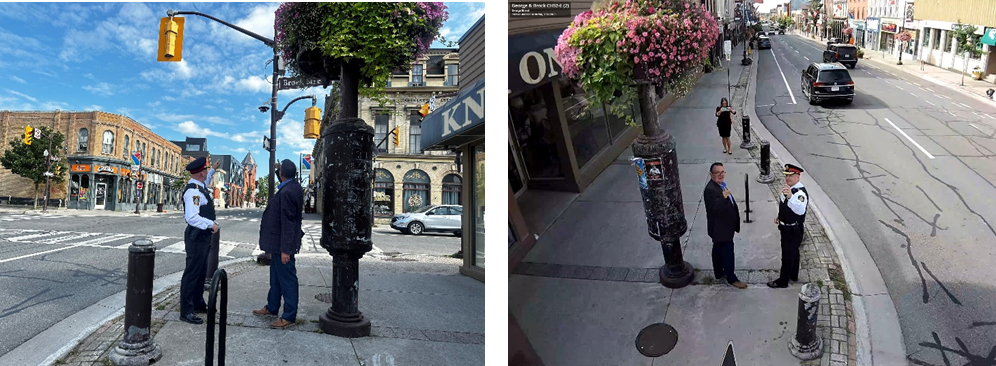 New CCTV cameras are now operational in downtown Peterborough.