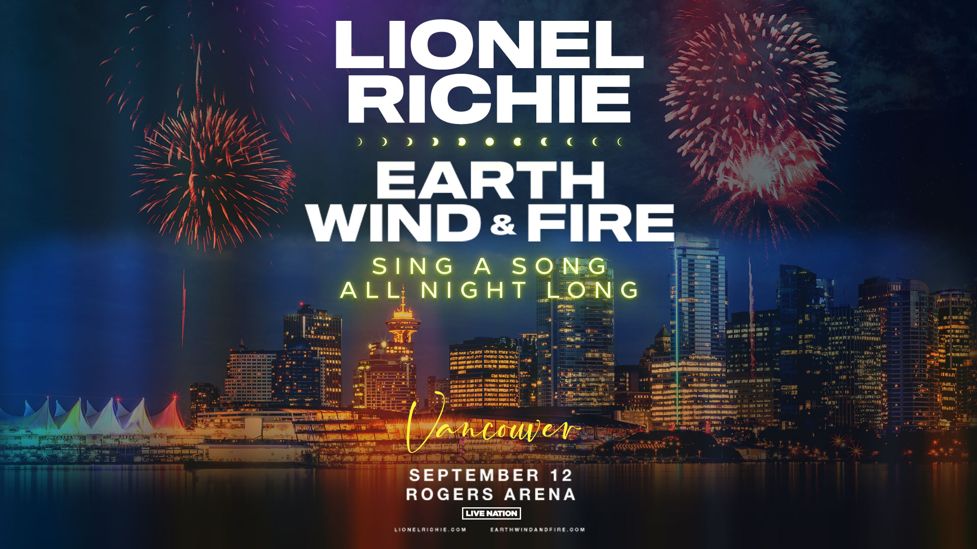 Lionel Richie | Earth Wind & Fire – Sing a Song all Night Long 