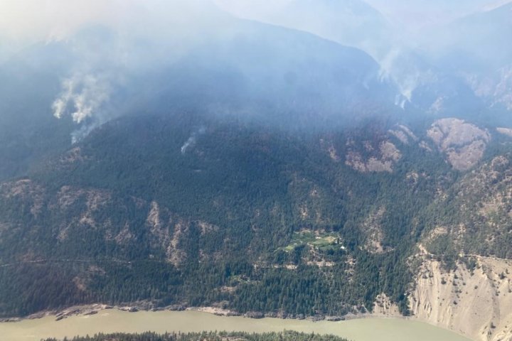 Evacuation orders issued by Lytton First Nation for Stein Mountain wildfire