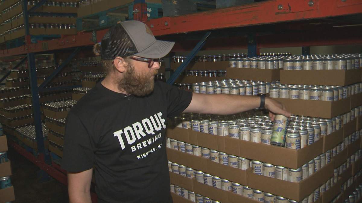 Torque Brewing’s new seasonal Very Cool, Very Modern New England IPA can’t hit Manitoba Liquor Mart stores as the labour dispute between Manitoba Liquor & Lotteries and its workers continues. “Our new beer now can’t be listed, which is kind of unfortunate, because it’s been packaged, and it’s ready to go,” Wolff says.