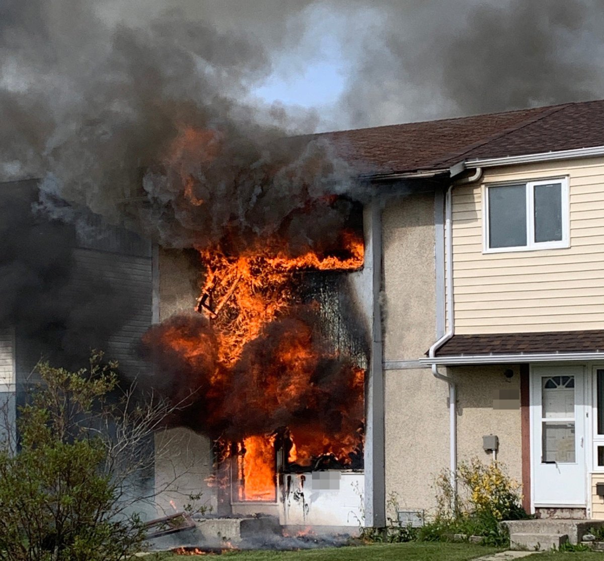 A residential fire on Brandon Crescent in Thompson, on Aug. 10, is being investigated as suspicious by RCMP officers.