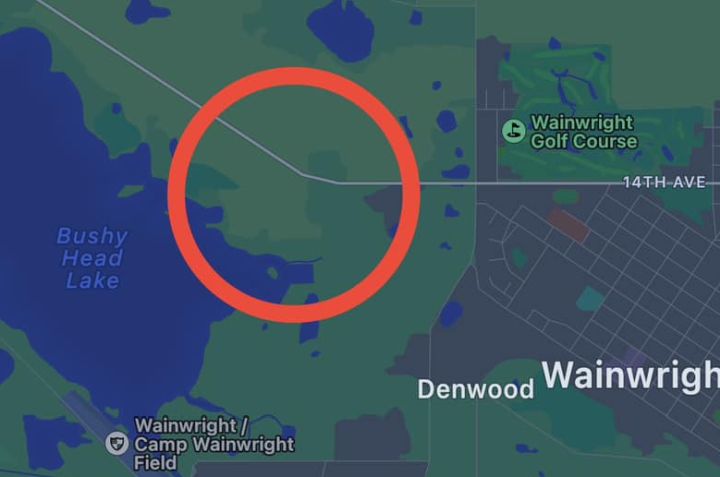 Emergency crews were called to a train derailment west of Wainwright, Alta., on Aug. 8, 2023.