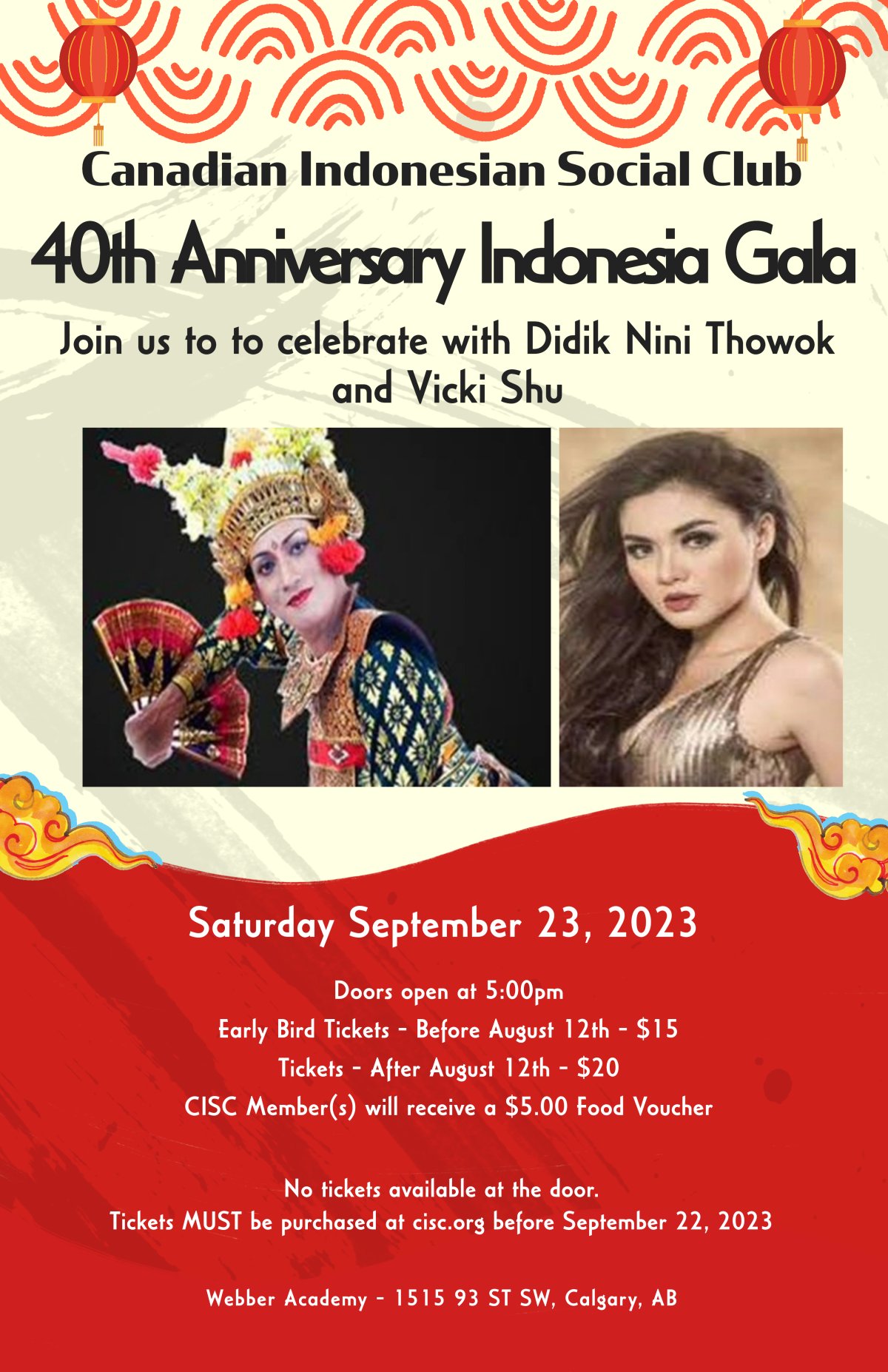 Canadian Indonesian Social Club 40th Anniversary Indonesia Gala - image