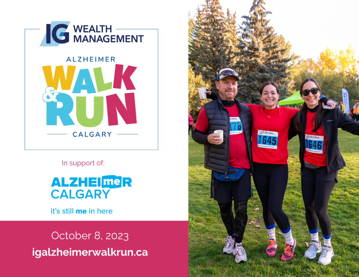 2023 Alzheimer Walk & Run; supported by Global Calgary & QR Calgary - image