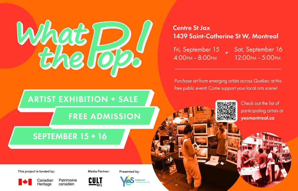 What the Pop! Art Exhibition | Downtown Montreal - image