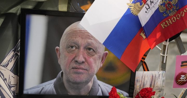 Putin not planning to attend funeral of Wagner leader Prigozhin: Kremlin – National | Globalnews.ca