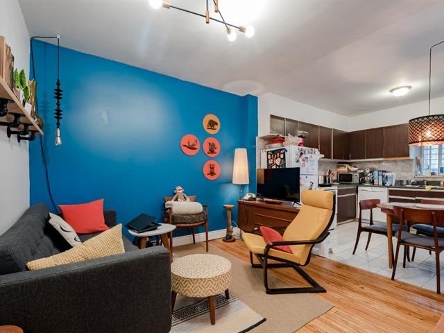 Adam Reider’s three-bedroom apartment in Montreal.