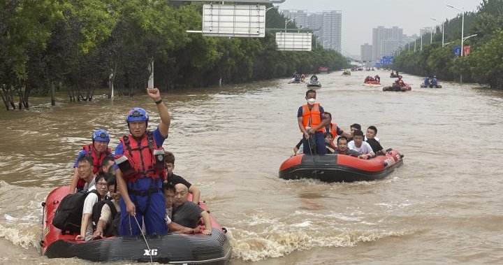 IN PHOTOS: Deadly floods in China leave parts of the country underwater