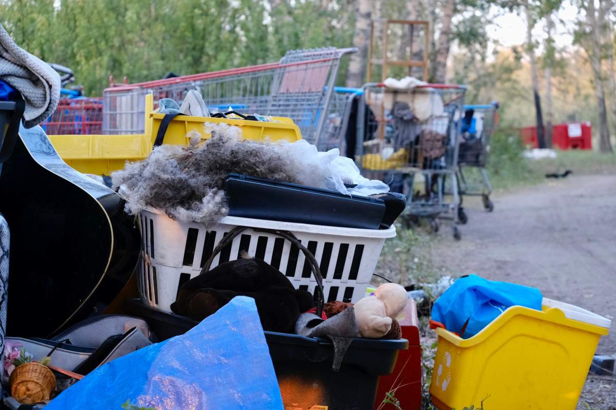 Operation Encampment has seen the dismantling of a homeless camp to the west of Calgary’s Deerfoot Trail due to safety concerns.