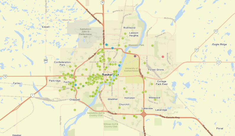 A look at the number of encampments identified by fire inspectors in 2023 up to June 25.