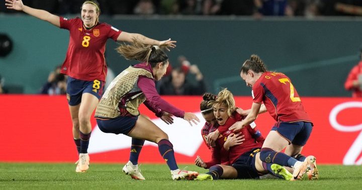 FIFA Women’s World Cup: Spain beats Sweden to reach 1st final