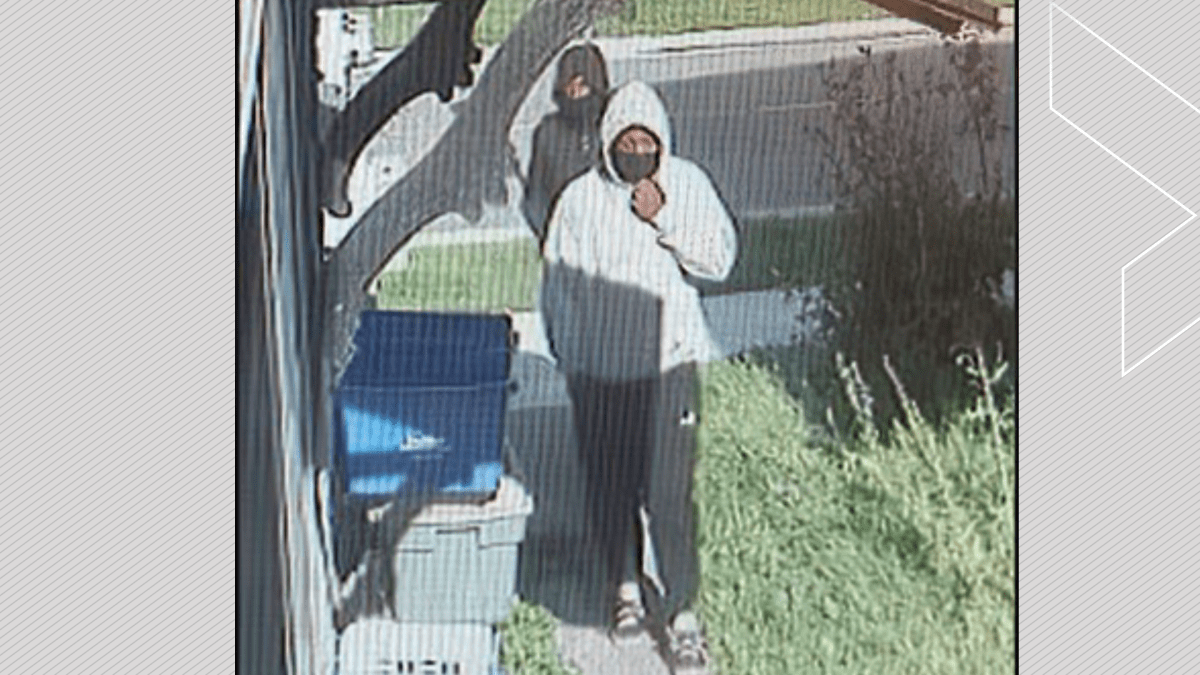 Police in Peterborough are looking for these two men wanted in a pair of home invasions on Aug. 10, 2023.
