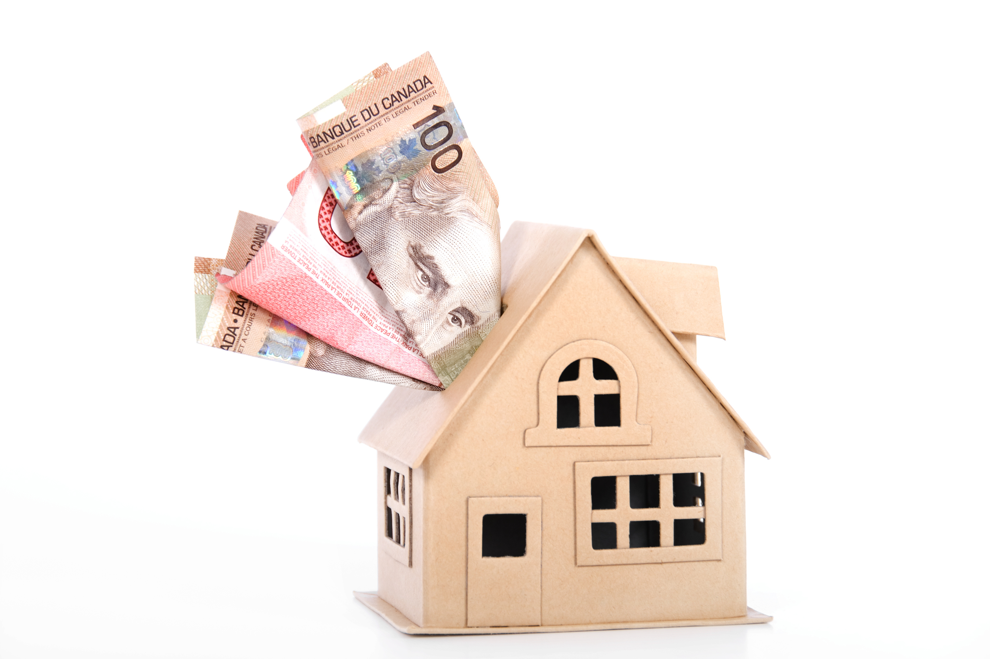 House with money in it