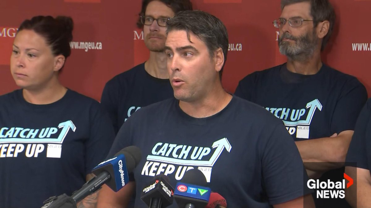 Kyle Ross is the president of the Manitoba Government and General Employees Union. The union represents thousands of civil servants across the province and is planning to vote on another strike.