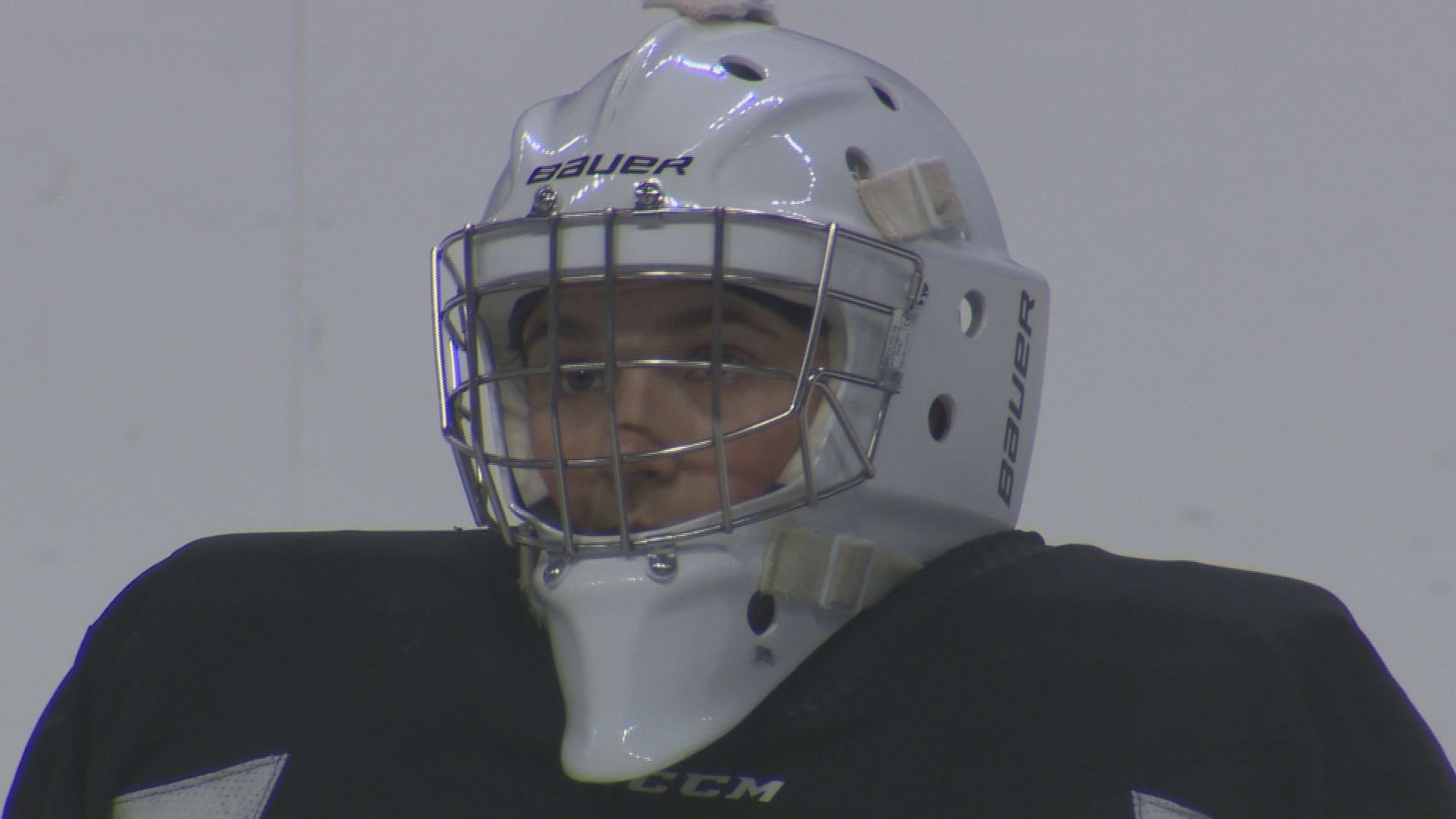 Female goalie for Cape Breton Eagles stops every shot in QMJHL debut