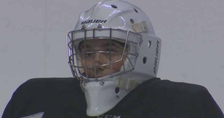Female goalie for Cape Breton Eagles stops every shot in QMJHL debut – Halifax | Globalnews.ca
