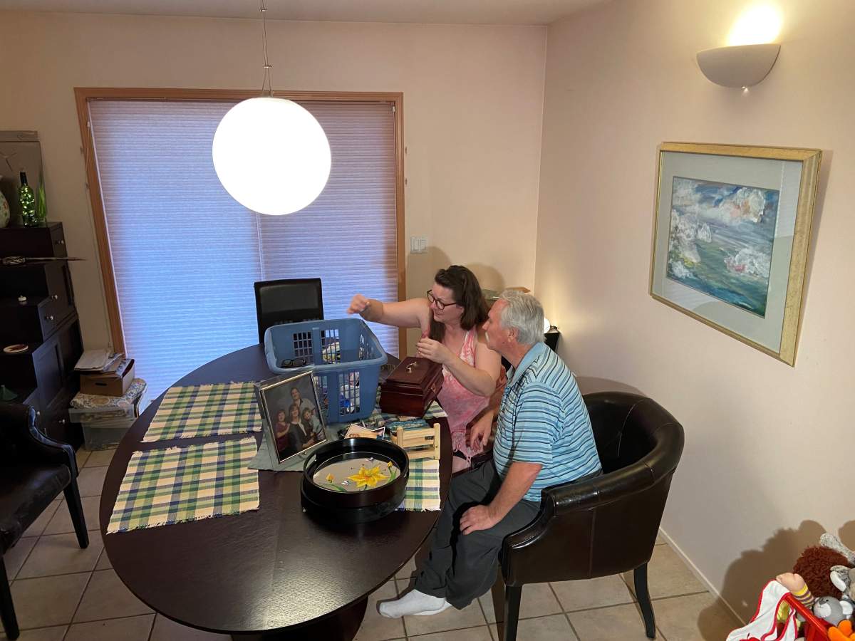 The Matiowsky’s staying with family in Calgary.