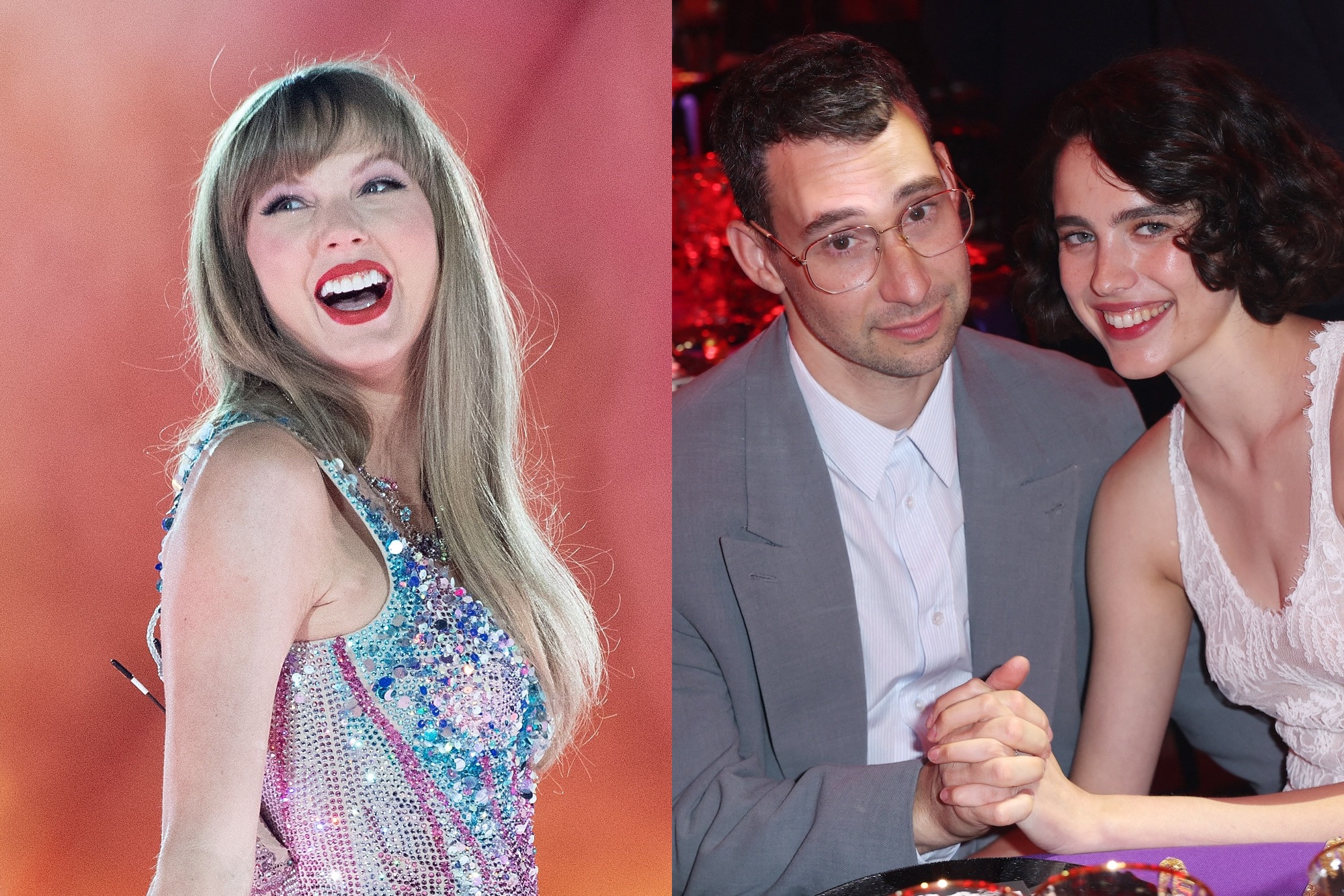 Taylor Swift 'Roasted' Friends Jack Antonoff & Margaret Qualley At Wedding - Vimarsana News